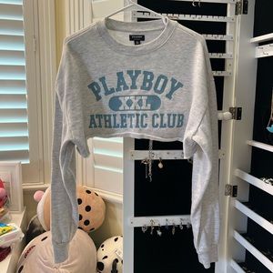 Playboy x Pacsun Cropped Long Sleeve